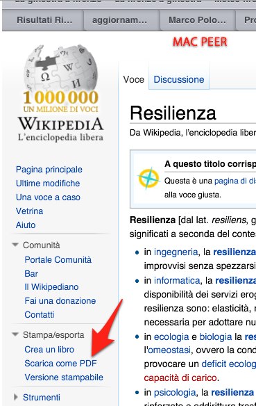 Sarà la stessa pagina Wikipedia ad avvertirci dell'avvenuta conversione.