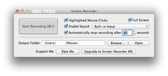 Screen Recorder Mac App Gratuita