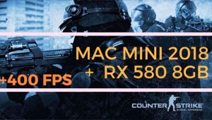 Counter-Strike: Global Offensive (graphics all to High). Mac mini 2018