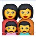 Emoji-famiglia
