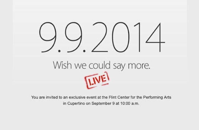 Evento Apple il 9 settembre in diretta