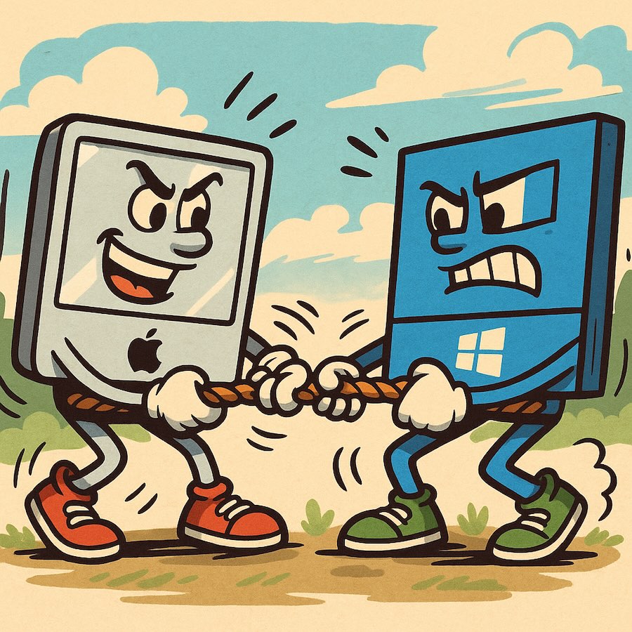 Mac contro Windows in Italia