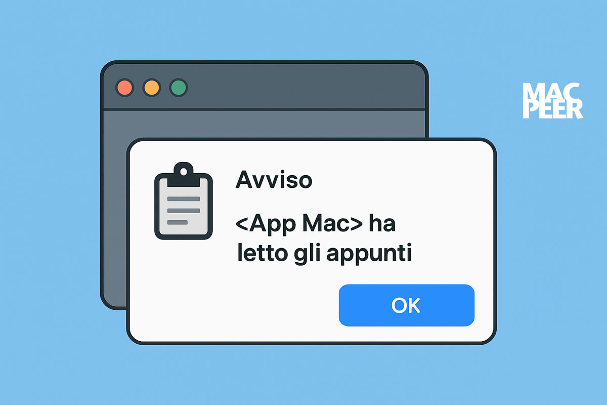 Apple bloccherà l’accesso segreto alla clipboard su Mac