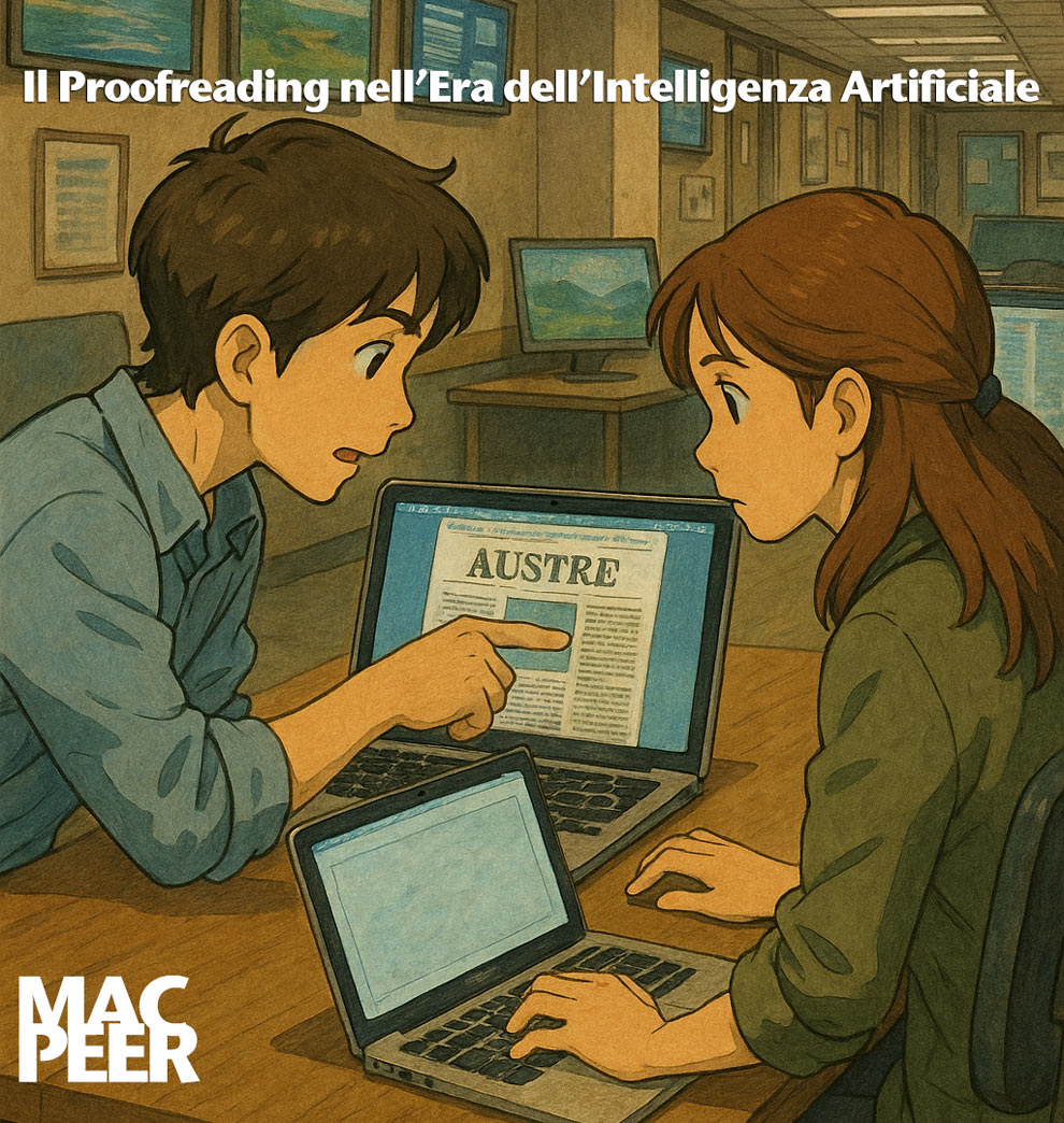 Bozze 2.0: Il Proofreading nell’Era dell’Intelligenza Artificiale