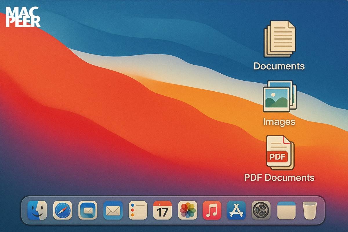 Come attivare e personalizzare le Pile sulla scrivania del Mac