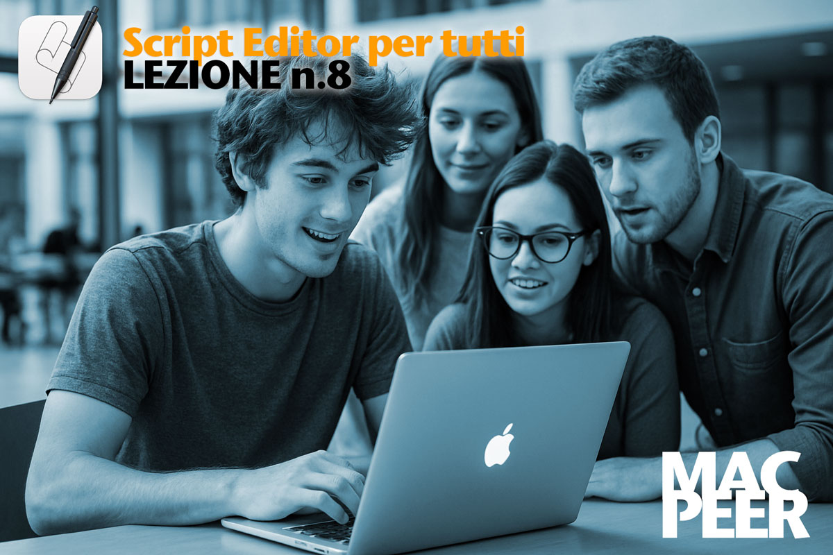 Spostare i file in sottocartelle secondo il tipo. Script Editor – Lezione 8