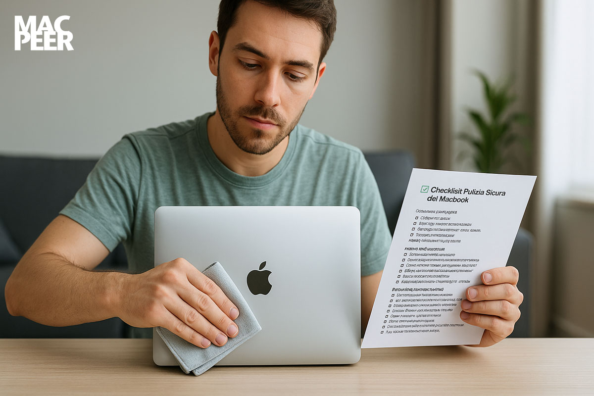 Come pulire correttamente un MacBook