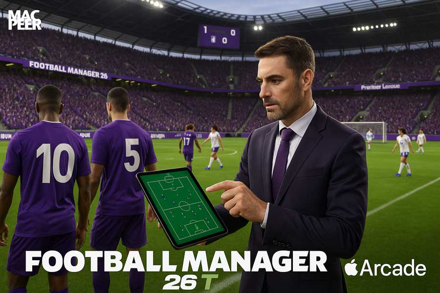 Football Manager 26 Touch debutta il 4 novembre su Apple Arcade