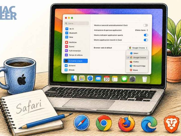 Come cambiare il browser di default sul Mac