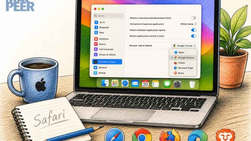 Come cambiare il browser di default sul Mac
