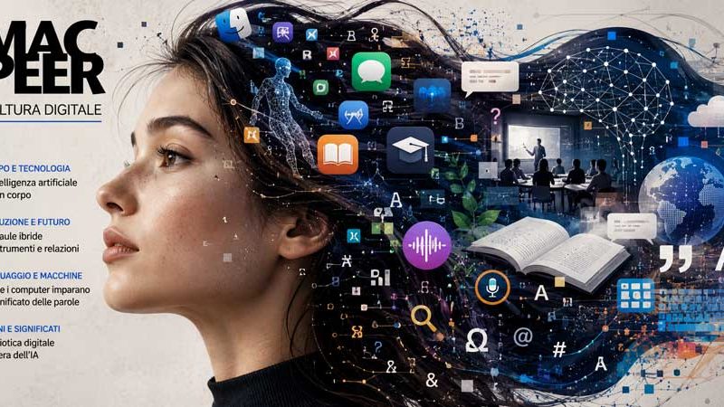 Cultura Digitale su Mac Peer: dove il Mac incontra linguaggio, scuola, corpo e intelligenza artificiale