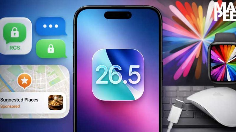 iOS 26.5 porta i messaggi cifrati tra iPhone e Android. E Apple Maps cambia strada