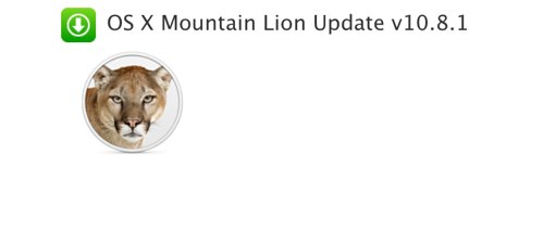 Primo aggiornamento per Mountain Lion