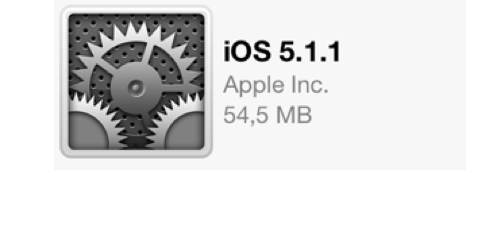 iOS aggiornato alla versione 5.1.1