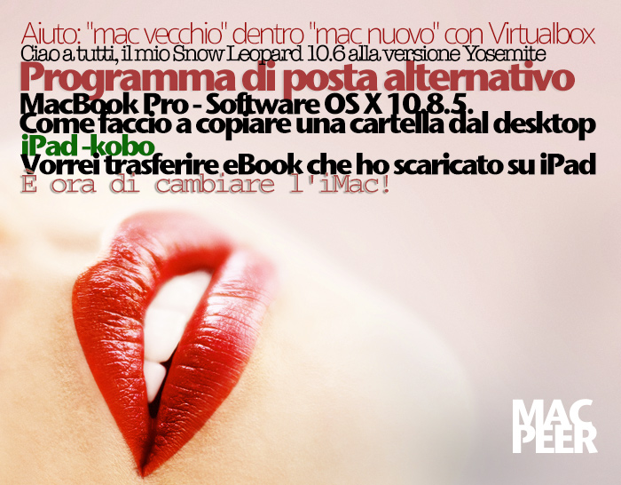 Mac Help. Chiedi al forum!