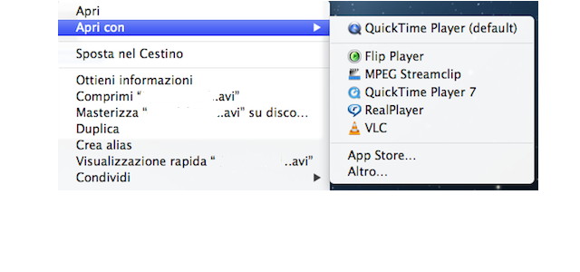 Rimuovere le voci ripetute nel menu “Apri con”