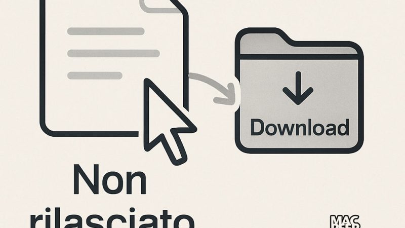 Non riesci più a trascinare i file fuori dalla cartella Download?