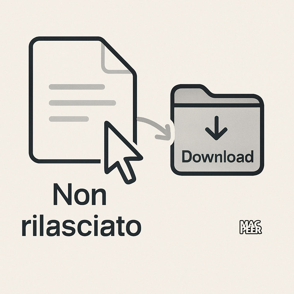 Non riesci più a trascinare i file fuori dalla cartella Download