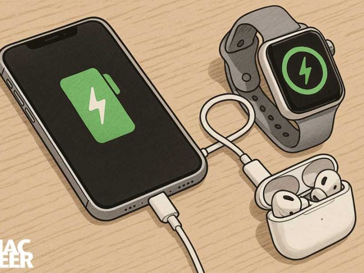 Come usare l’iPhone per ricaricare Apple Watch o AirPods