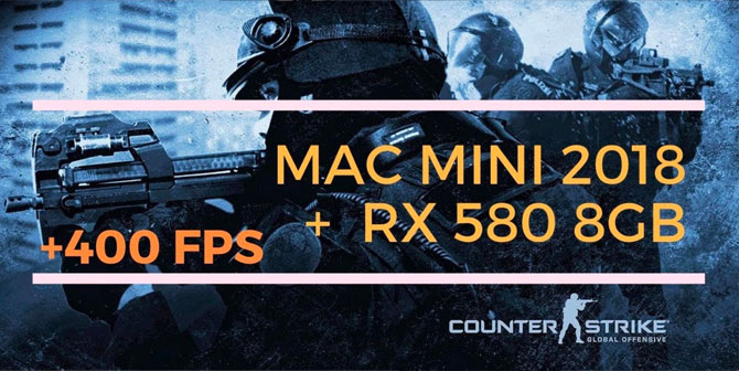 Mac mini e Counter-Strike – Global Offensive – GPU esterna – Giocare con il Mac