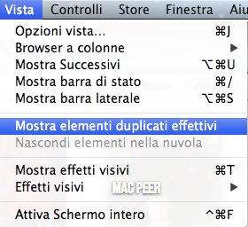 Duplicati effettivi iTunes