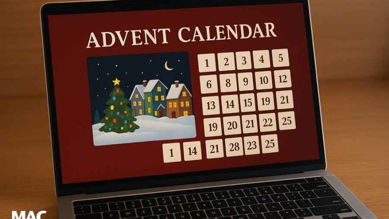 Esiste un calendario dell’Avvento per Mac? Esiste un calendario dell’Avvento per Mac?