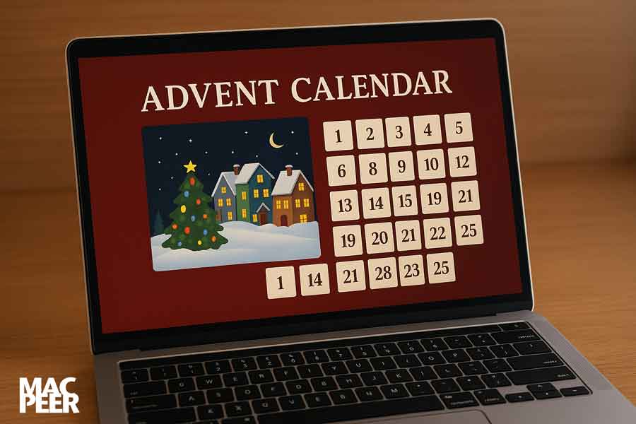 Esiste un calendario dell’Avvento per Mac?