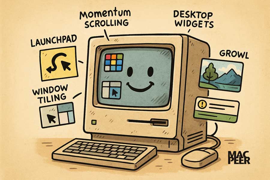 E per chi vuole un tocco da Sonoma, l’app DeskShade permette di fare clic sullo sfondo per mostrare il desktop e di bloccare lo schermo senza disconnettersi.