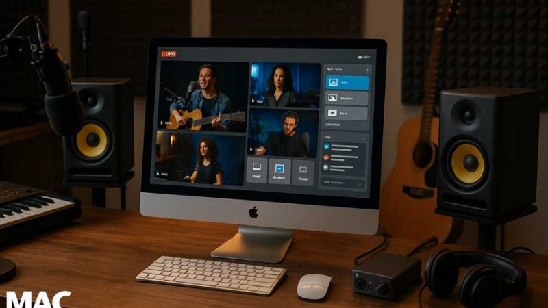 Live performance e streaming con il Mac: setup audio, routing e software professionali
