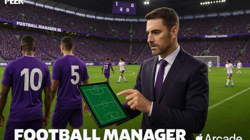 Football Manager 26 Touch debutta il 4 novembre su Apple Arcade