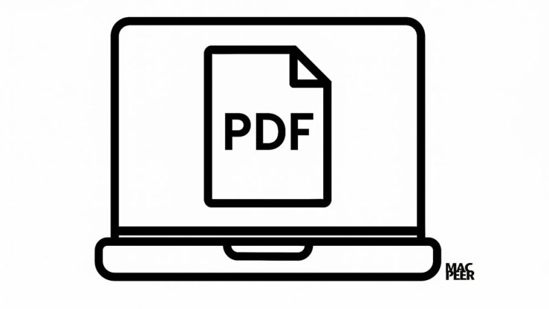 PDF e Mac: guida rapida per chi parte da zero