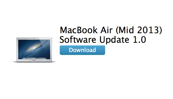 MacBook Air (Metà 2013) Software Update 1.0 risolve problemi di flickering, Wi-Fi ed audio