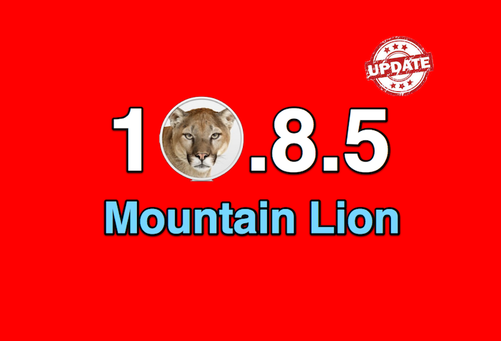 OS X Mountain Lion 10.8.5 con Supplemental Update