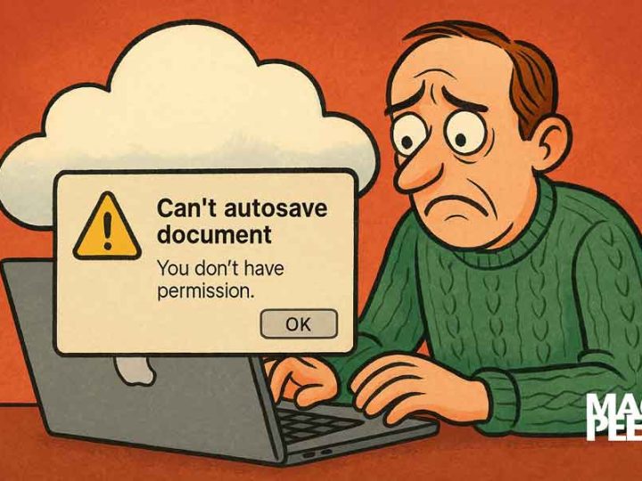 Quando il Mac rifiuta di salvare: il colpevole potrebbe essere… la nuvola