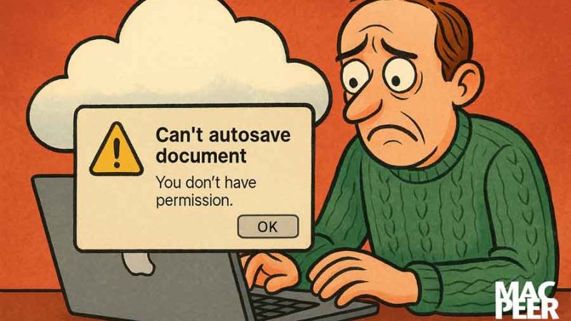 Quando il Mac rifiuta di salvare: il colpevole potrebbe essere… la nuvola Quando il Mac rifiuta di salvare: il colpevole potrebbe essere… la nuvola