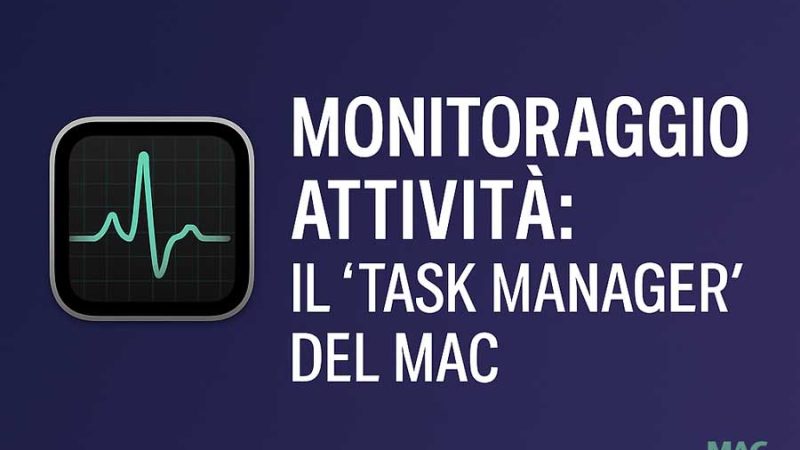 Monitoraggio Attività: il “Task Manager” del Mac Monitoraggio Attività: il “Task Manager” del Mac