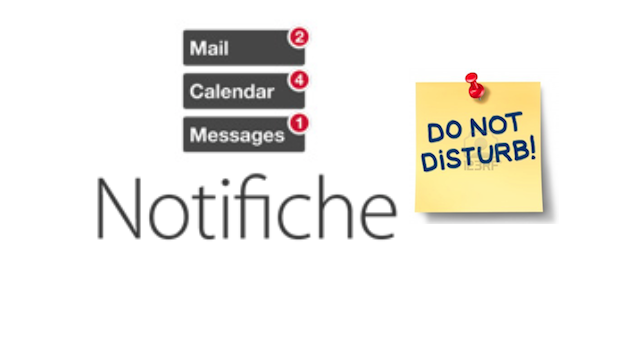 Funzione “Non disturbare” su Mac