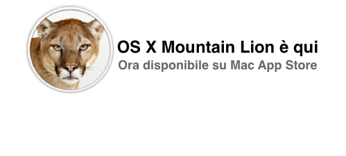 Il nuovo Mac OS X 10.8