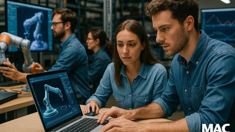 Robot-Progettisti e Operatori 4.0: L’IA che Plasma la Manifattura del Futuro