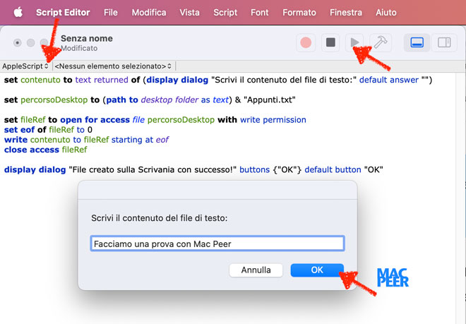 Mac. Script Editor
