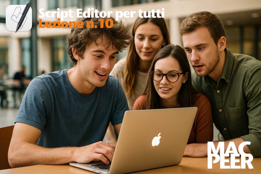 Script Editor – Lezione 10
Ordinare i file con estensioni maiuscole, minuscole… o assenti