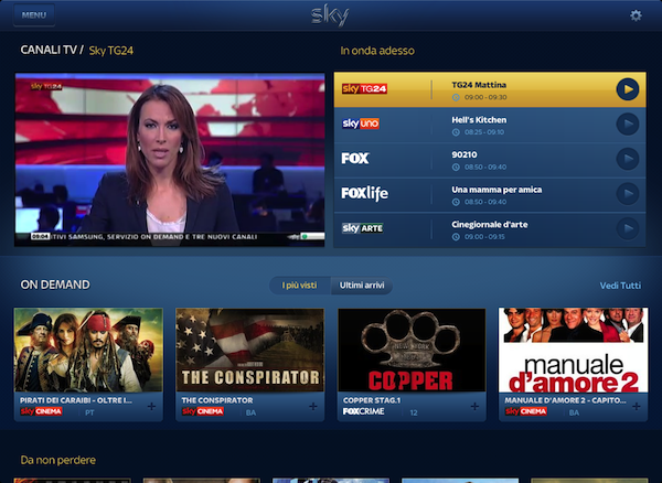 Mac lento ad entrare in stop e player Sky-Go