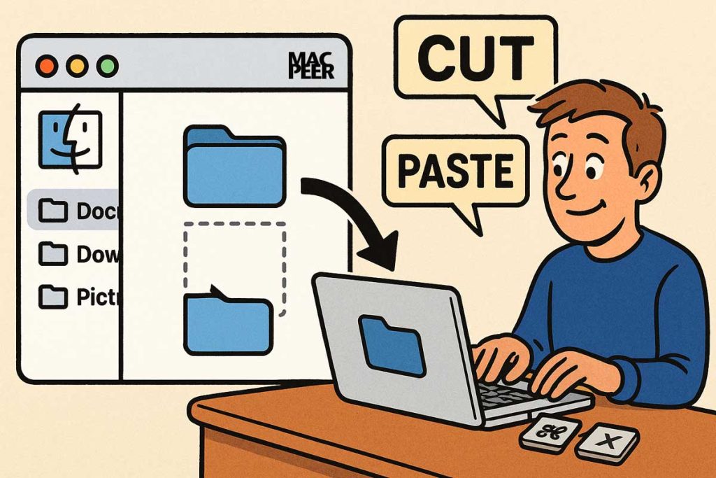 Il taglia e incolla dei file nel Finder del Mac. Una faccenda per gente con la testa ancora "windows"