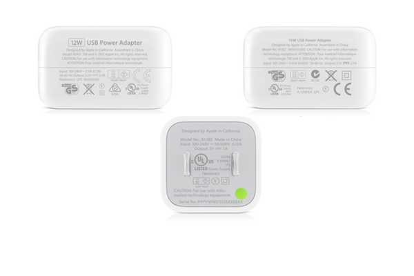 “Sconto sicurezza” sugli alimentatori USB Apple