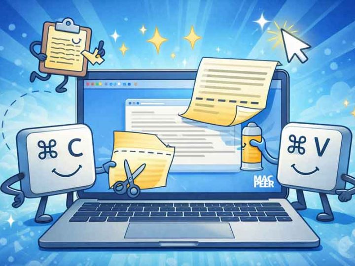 Come si fa copia e incolla su Mac?