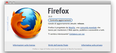 Firefox 15.0