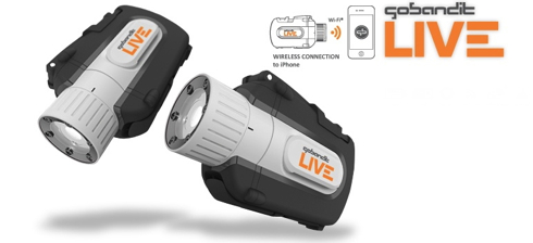 Action camera gobandit LIVE Full HD con Wi-Fi e GPS integrati