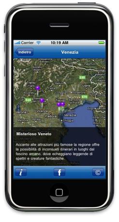 Percorsi tematici segnalati con georeferenziazione dei luoghi.