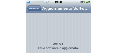 Rilasciato iOS 5.1