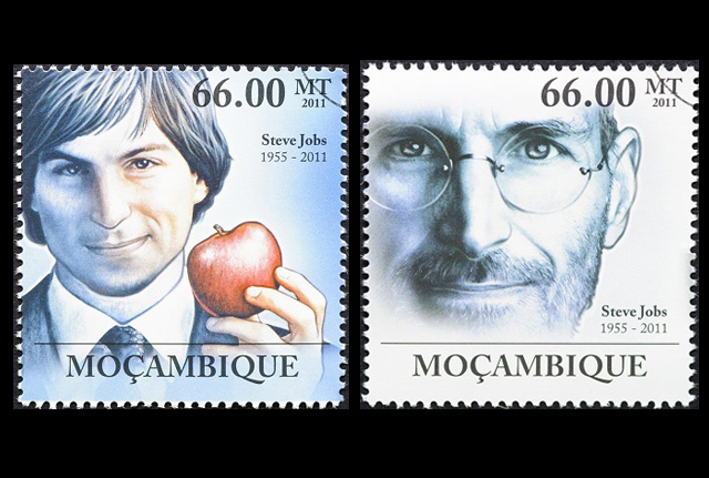 Un francobollo per Steve Jobs